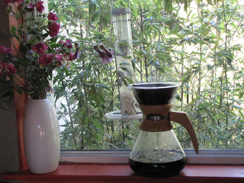 Something nostalgic for me about a Chemex coffee maker